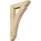Ekena Millwork Thorton Slat Rough Sawn Bracket, Douglas Fir, 4"W x 22"D x 34"H BKT04X22X34THR06RDF - alternate 1